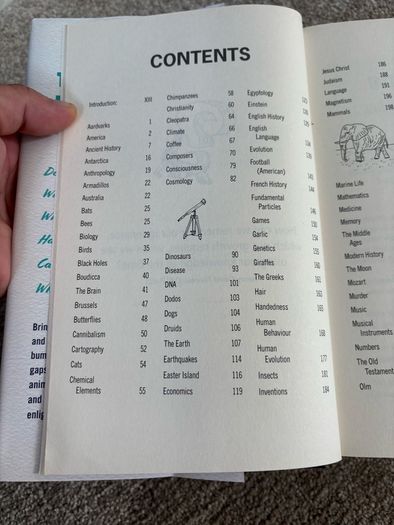The Bumper Book of Things That Nobody Knows Book