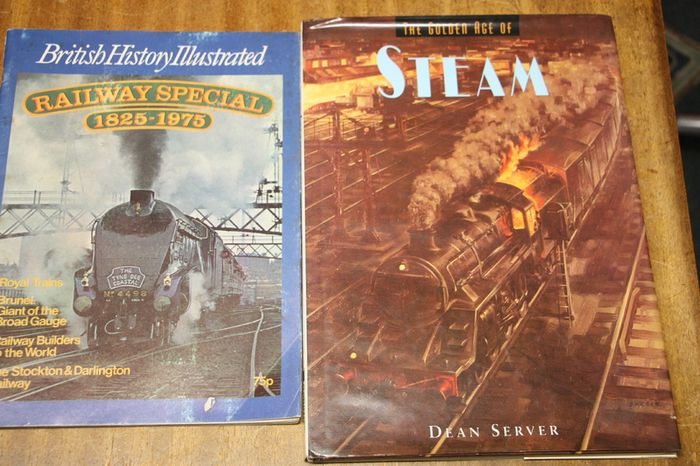 Eight Railway Books.