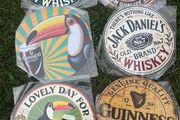 Guinness wall signs