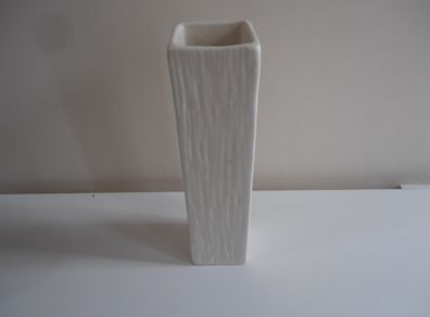 Tall White ceramic flower vase
