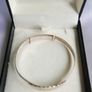 Vintage Sterling Silver Adjustable  Bracelet - 925 - Sterling - 5,78g Image 4