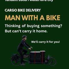Man with a bike [Delivery]