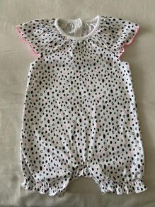 Baby Girl Spotty Romper - see 2 pics