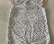 Baby Girl Spotty Romper - see 2 pics