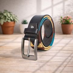 Unisex Genuine Leather Polo Belt Premium Multi-Color Designer Belt Stylish Casual & Formal Waist Belt