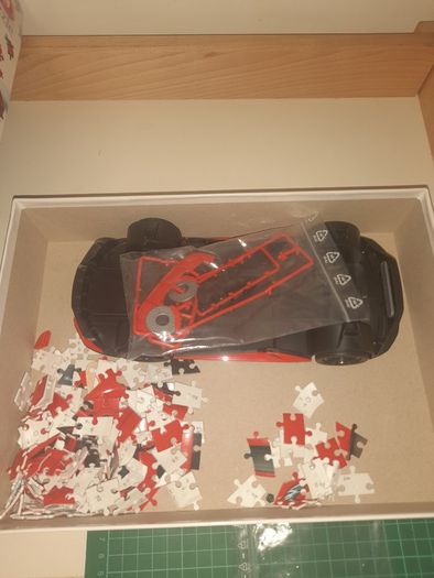 Ravensburger 3D Puzzles  Eiffel Tower Night Edition & Lamborghini Huracan