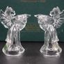 Marquis by Waterford Crystal Angel Candleholders  Pair in Original Box Image 3