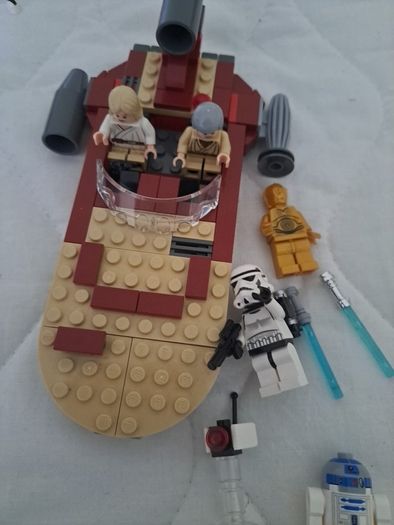 lego star wars sets 8092 Lukes landspeeder  2 set