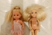 Two small dolls