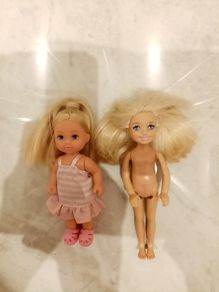 Two small dolls