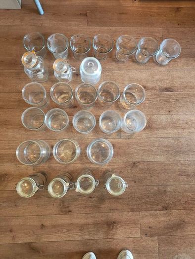 27x Glass Jars