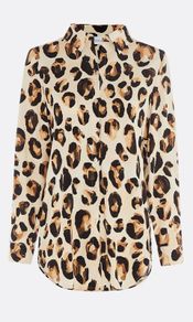 Fabienne Chapot Lily Panther Love Cato Blouse NWT