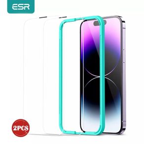 2 pcs ESR iPhone 14 Pro tempered glass