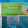 Auxumsk Double Door Live Rat Trap Humane Cage, Brand New Image 3