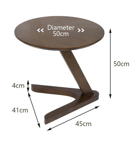 Round coffee table small bedside table design