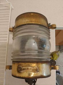 nautical brass antique light