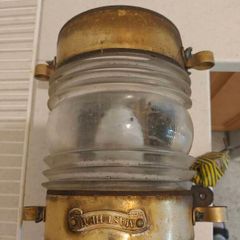 nautical brass antique light