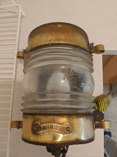 nautical brass antique light