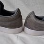 Adidas vl court grey suade size 13.5 eu 49.5 in good condition Image 6