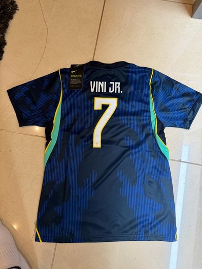 Brazil Jordan Football Away Kit Age 10-11 Vini Jr Jersey & Shorts BNWT
