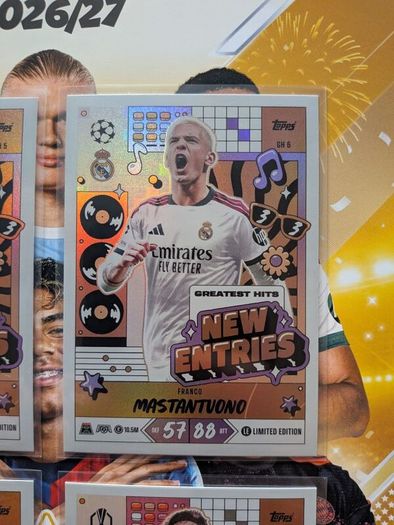 New Entries (Limited Edition Set) Topps Match Attax 20th Anniversary 2026/27