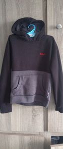 Lee Cooper black grey hoodie size 11 12 years old