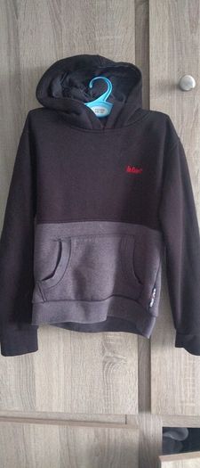 Lee Cooper black grey hoodie size 11 12 years old