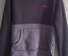 Lee Cooper black grey hoodie size 11 12 years old