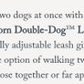 Double Dog Leash (Sporn Standard Black) Image 4