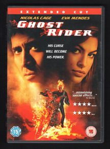 Ghost Rider DVD Movie staring Nicolas Cage and Eve Mendes