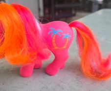 Pina Colada Tropical Ponies MLP G1 My Little Pony Hasbro