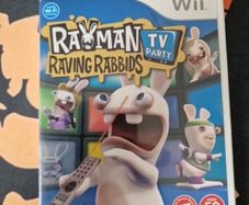 Rayman Raving Rabbids Nintendo Wii Games Original
