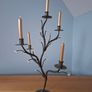 Vintage Wrought iron Candelabra Image 2