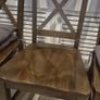 Table with bench and 4 chairs Image 3