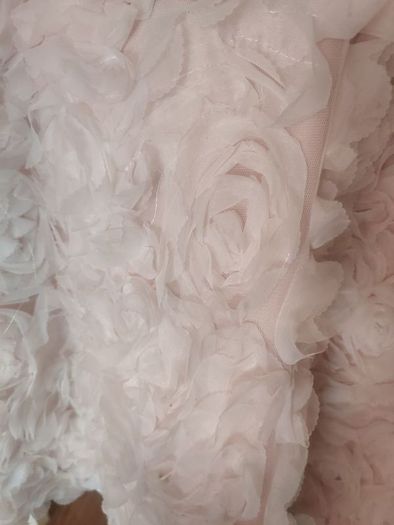 Monsoon stunning floral light pink little girl's dress age 5-6 Postage included