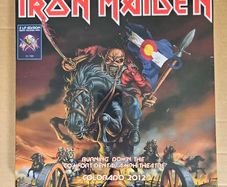 Iron Maiden "Burning Down The Comfort Dental Amphitheatre 2012" Sealed 3x Vinyl Album Box Set