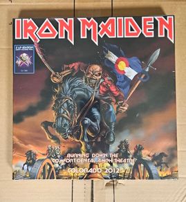 Iron Maiden "Burning Down The Comfort Dental Amphitheatre 2012" Sealed 3x Vinyl Album Box Set