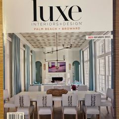Florida Interiors and Design Magazine. Luxe