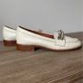 Jeffrey Campbell off-white leather loafers Image 3