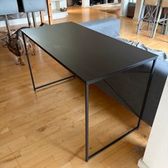 Black JYSK Office Desk (Excellent Condition)