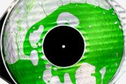 Frankie &amp; The Witch Fingers "trash Classic" Clear W/ Green Liquid-filled Vinyl Free viewing