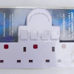 PowerMaster 4 Way Plug Adaptor - No Cable Required