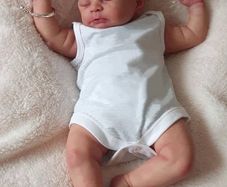 FREE EXPRESS SHIPPING Reborn Baby Dolls That Look Real 21 Inch Sleeping Newborn Baby Boy Soft Silicone Vinyl Lifelike Baby Dolls
