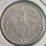 2 Reichsmarks WW2 silver German coins Image 8