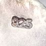 925 Sterling Silver Rose Flower Charm Image 5