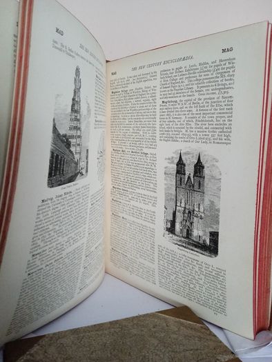 The New Century Encyclopaedia: Historical, Geographical, Biographical, and Scientific Information, Trade Statistics, Populations etc., Edited by R. W. Egerton Eastwick (Vols 6,7,8,9 &10) (PT261)