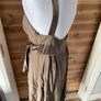 dress midi silk designer brown size 16 BNWT Image 6