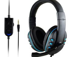 3.5mm Stereo Gaming Headset Voice Control Wired HI-FI Sound Quality For PS4 XBOX