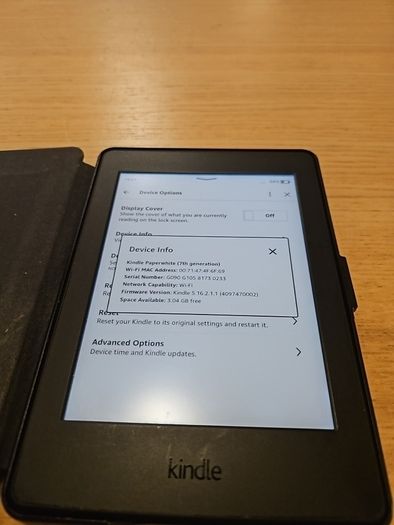 Kindle Paperwhite 7th Gen without Ads