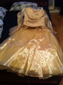 Beautiful Gold Party Dress